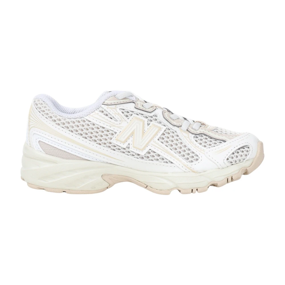 New Balance Unisex Kids Beige 740 Bungee Lace Trainers - Kids Sneakers - 30 Eu - Kids
