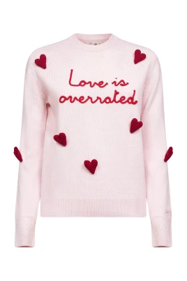 Love Overrated 21 Patch Sweater