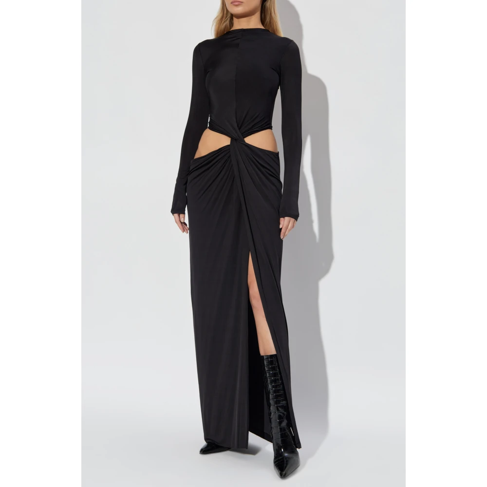 Cult Gaia Keri Jurk Black Dames