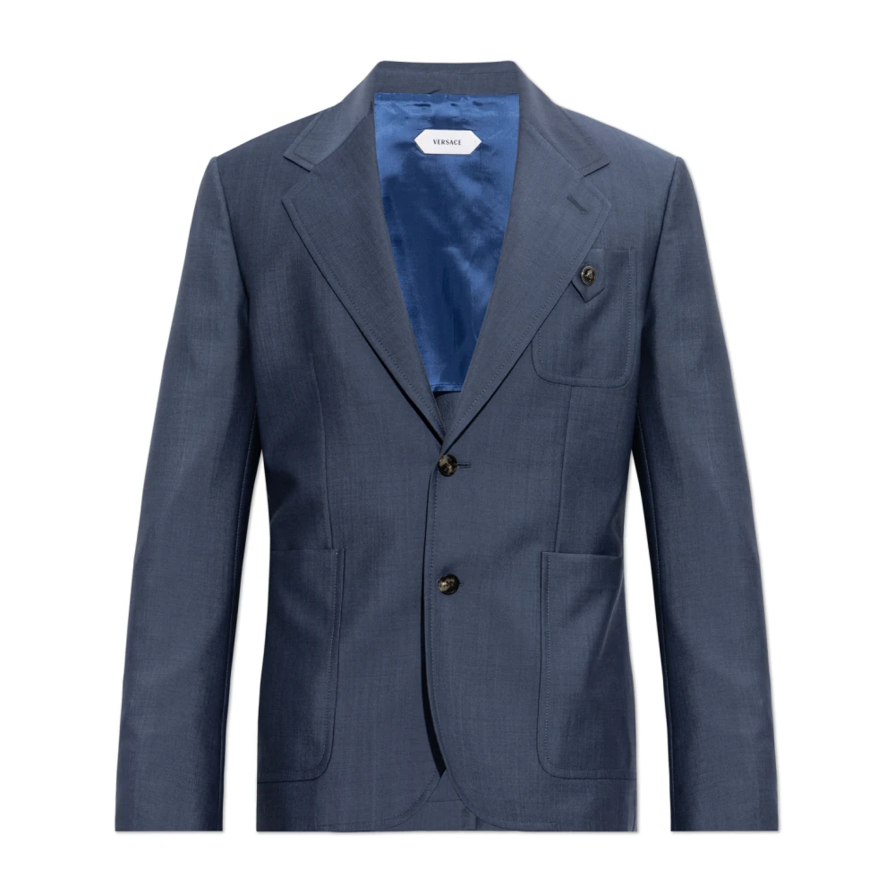 Versace Uomo Blu Giacche, S, New,
