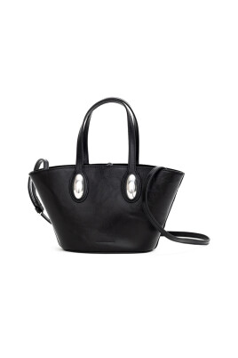 mini-tote-dome-en-cuir-noir
