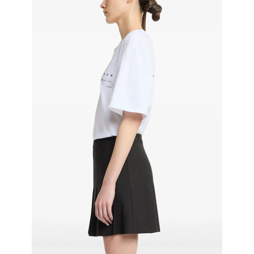 Hogan B001 Wit T-Shirt White Dames