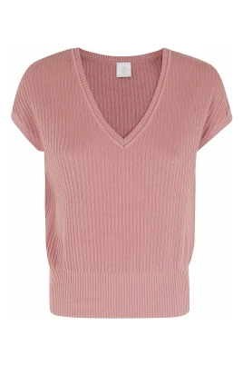 Maglia Smanicata Scollo V