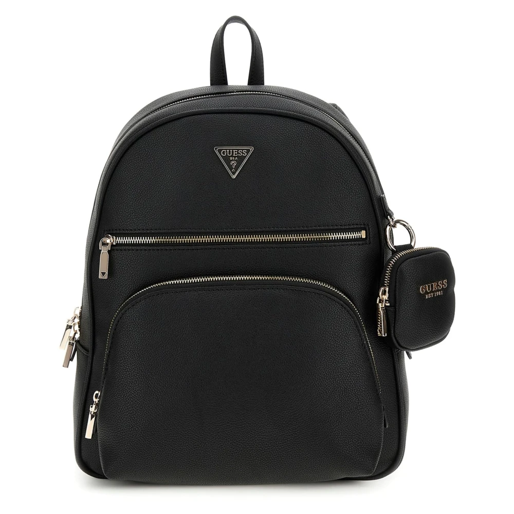 Guess Women's Black Backpacks, One Size, Tech Play Smart Backpack