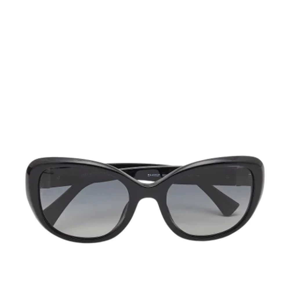 Armani Pre-owned Acetate sunglasses Black Dames
