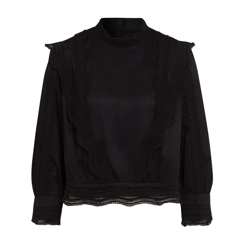 IVY OAK Elinor Bluse Black Dames