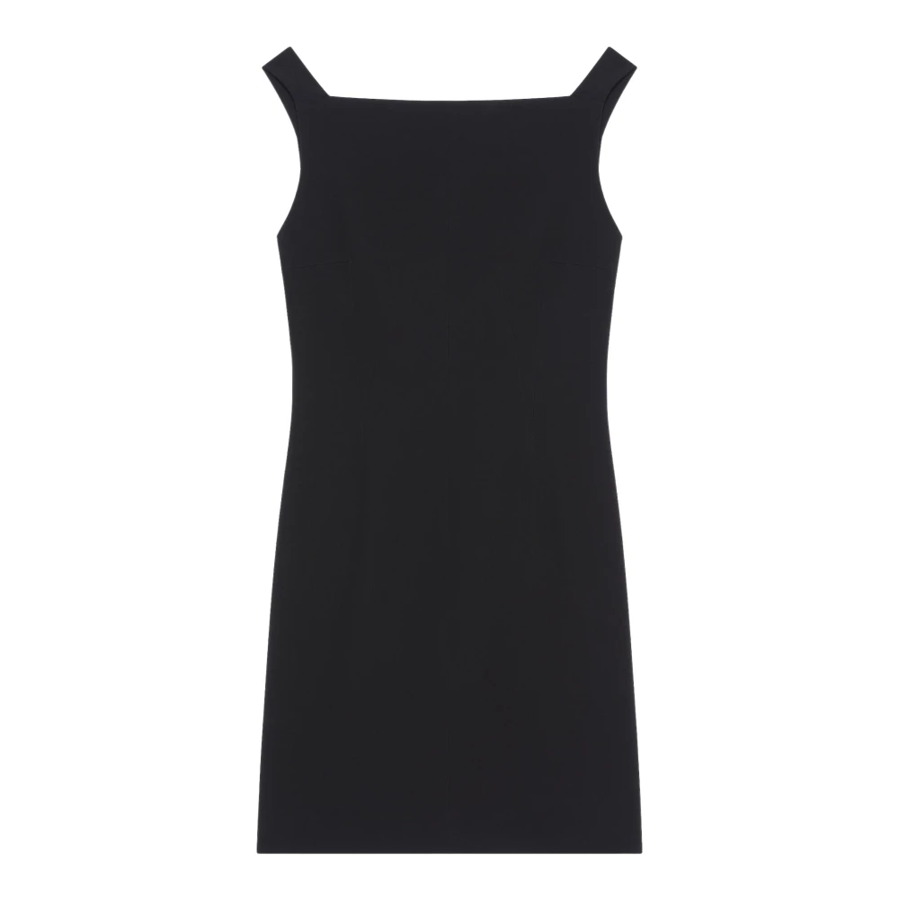 Givenchy Women's Black Short Dresses, S, Crepe And Satin Dress