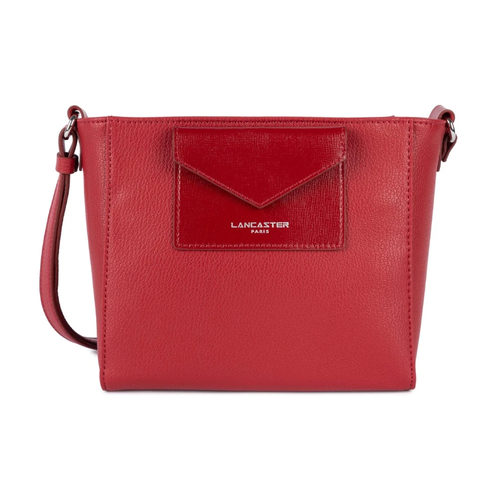 Lancaster Zippée Maya Schoudertas Rood Red Dames