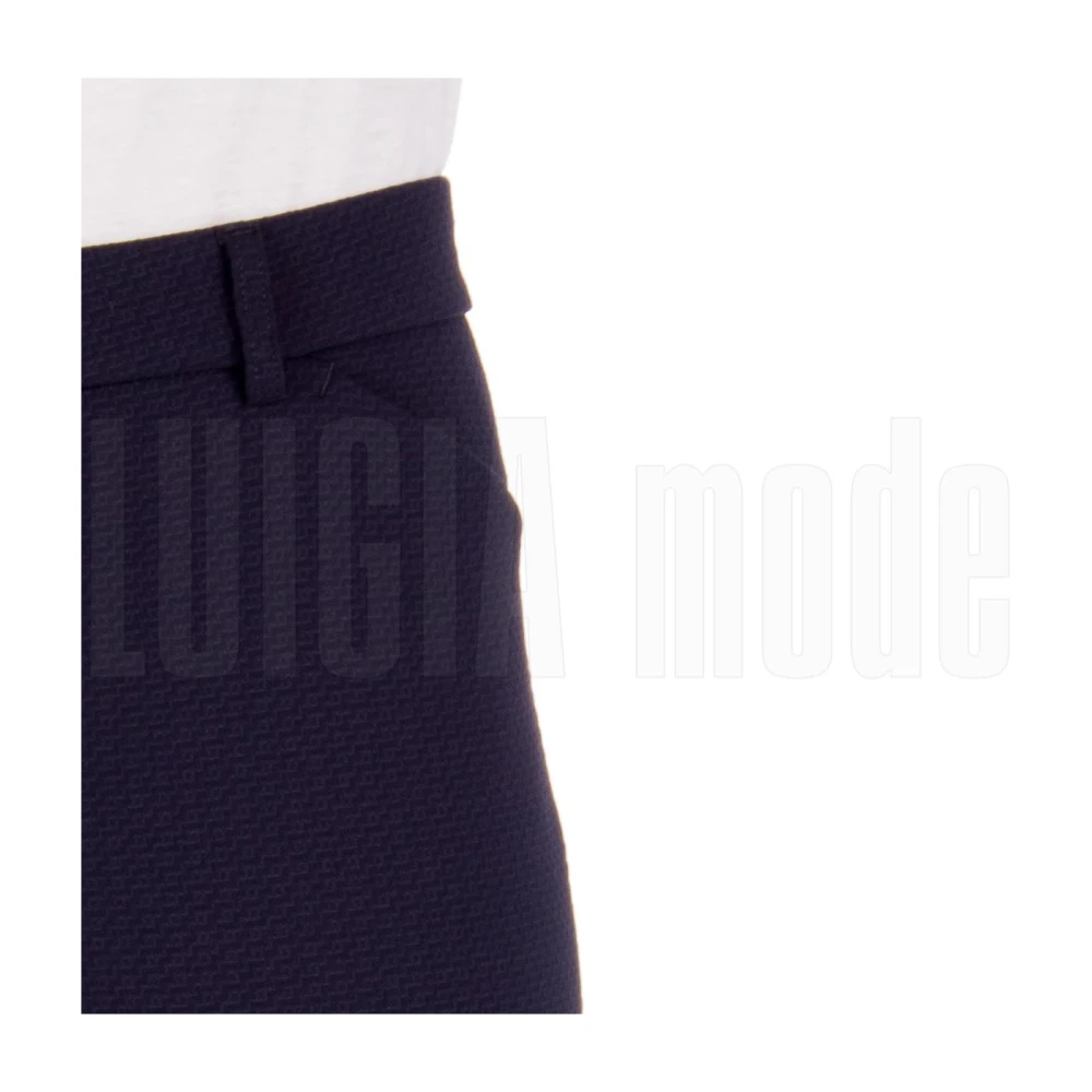 Via Masini 80 Italiaanse Stijl Broek Blue Dames