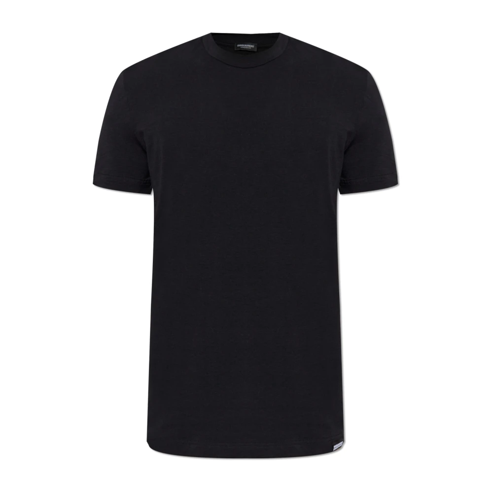 Dsquared2 Men's Black T-Shirts, L, T-Shirt From The Underwear Collection