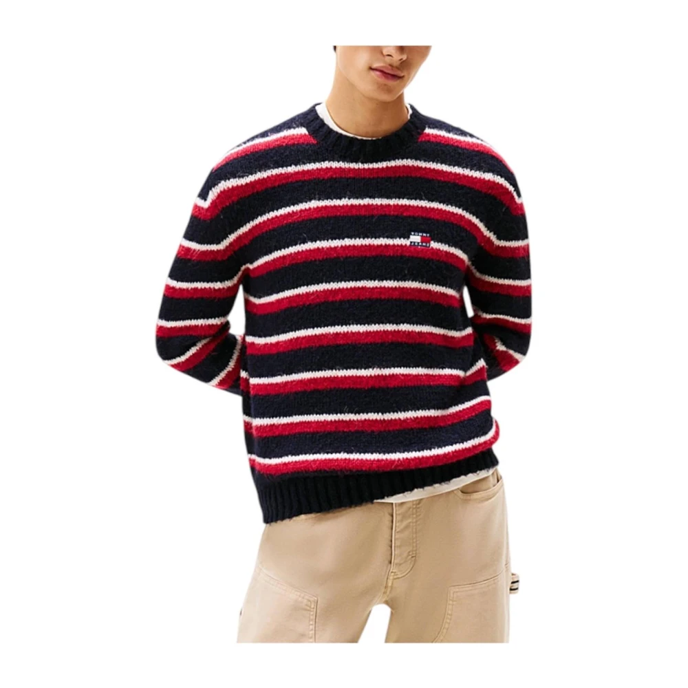 Tommy Hilfiger Men's Multicolor Round-Neck Knitwear - Round-Neck Knitwear - L - Knitwear