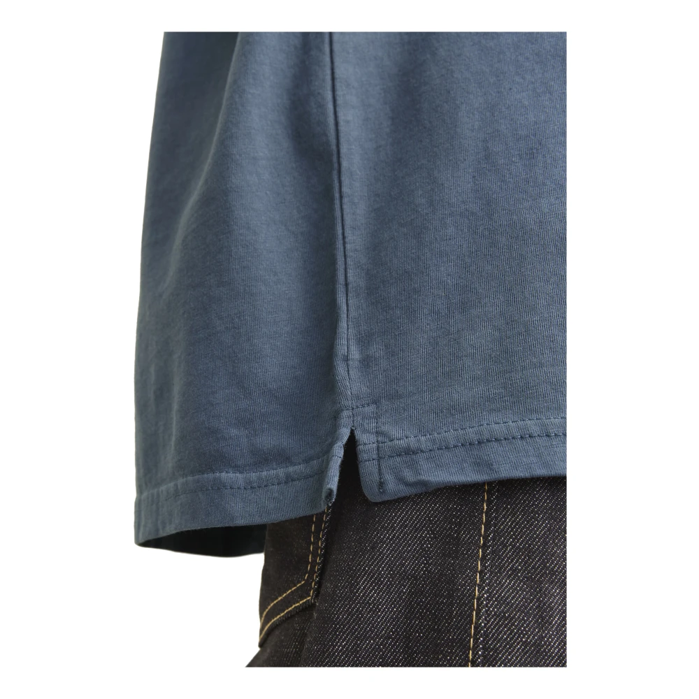 jack & jones Casual Heren T-shirt met Moderne Silhouet Blue Heren