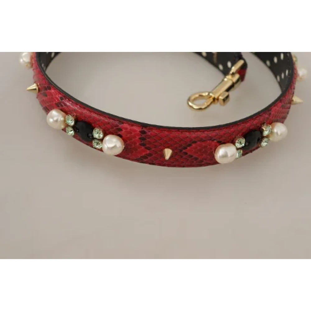 Dolce & Gabbana Pre-owned Leather home-office Multicolor Dames
