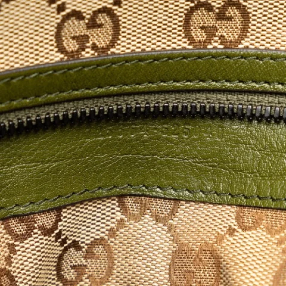 Gucci Vintage Pre-owned Leather totes Green Dames