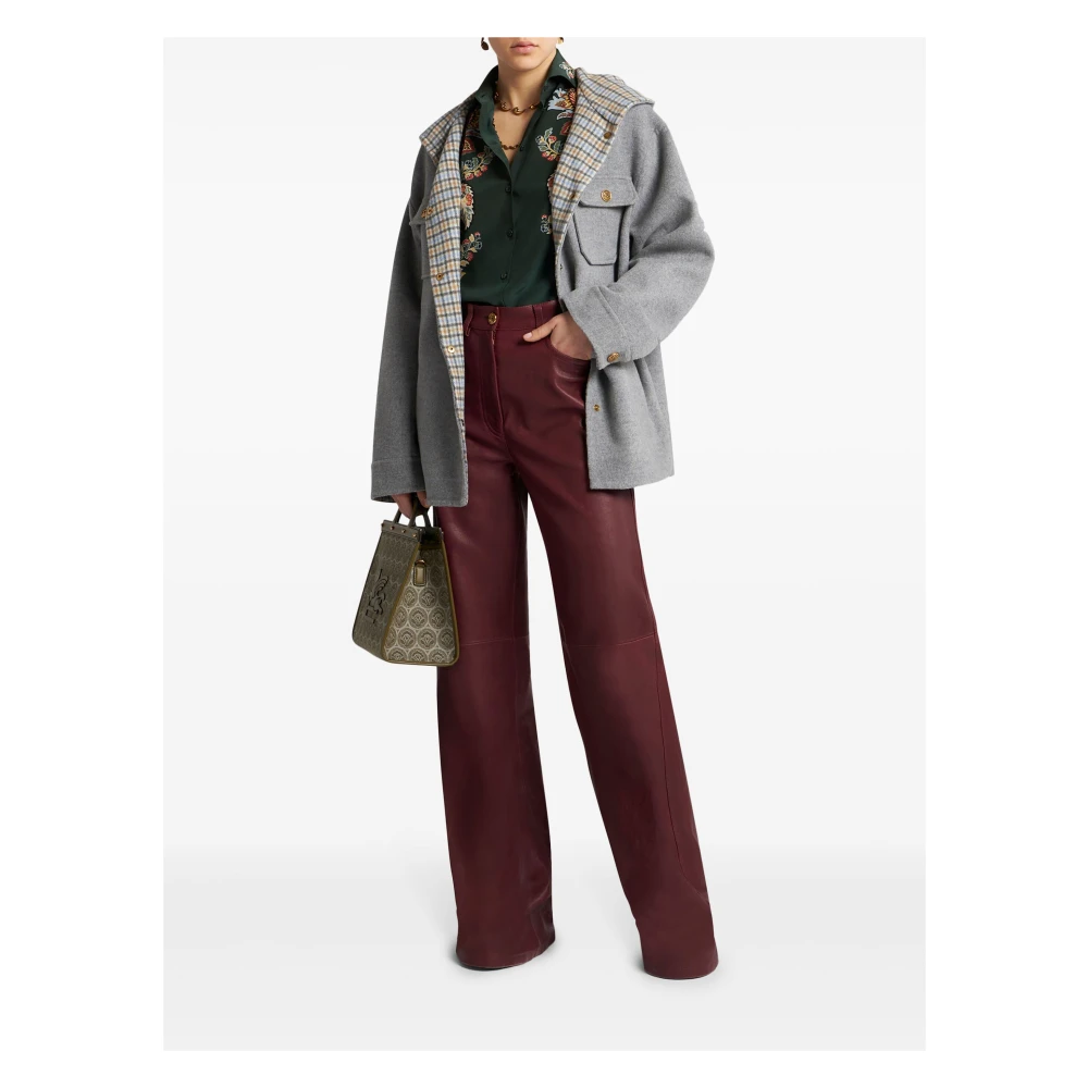 ETRO Stijlvolle buitenkledingcollectie Gray Dames