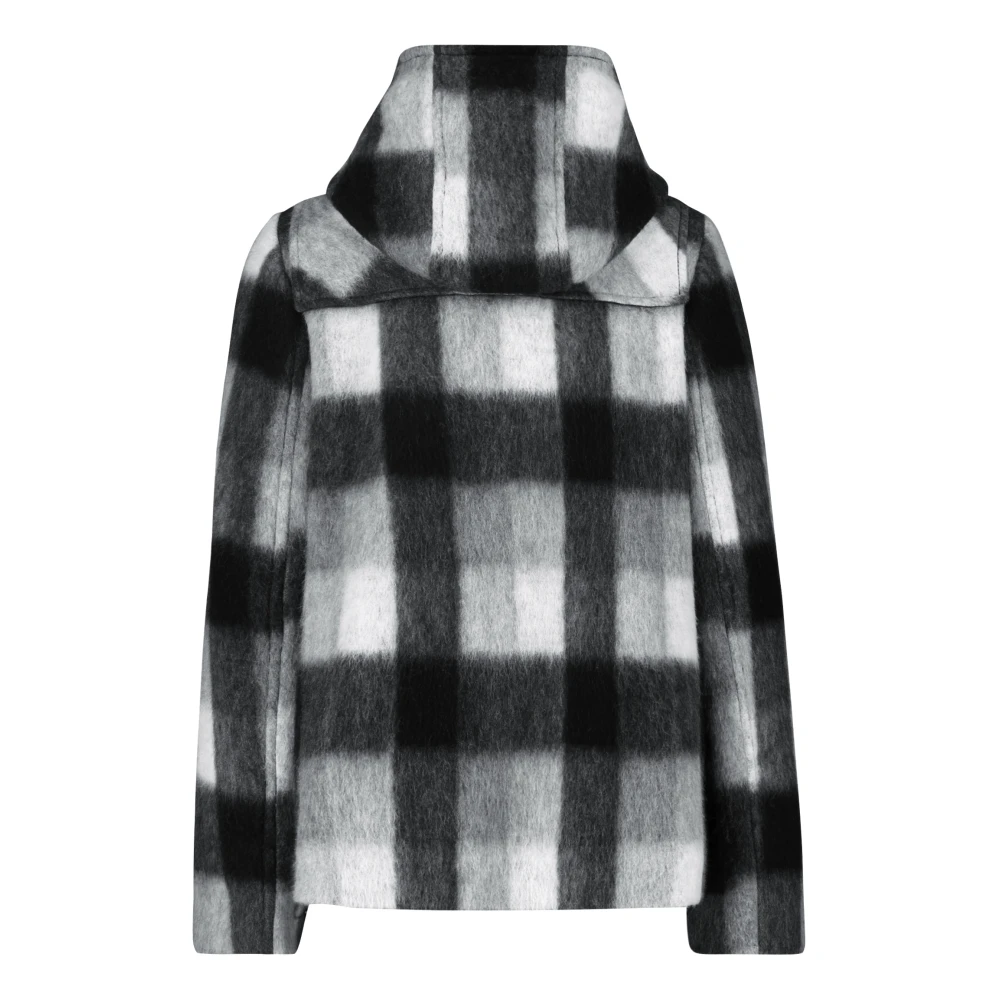 Amber & June Capuchon Duffle Jas Gray Dames