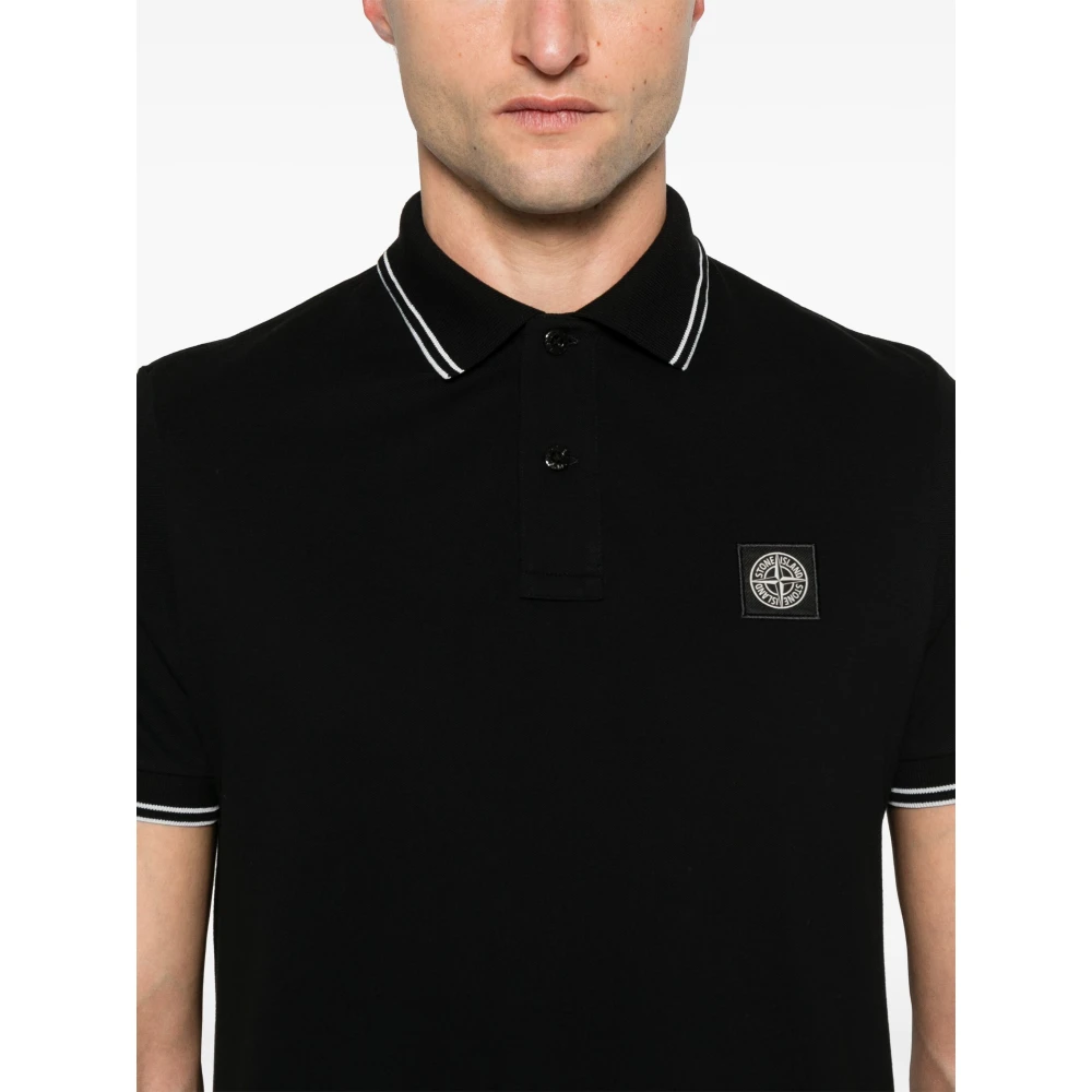 Stone Island Zwart Casual Kleding voor Mannen Black Heren