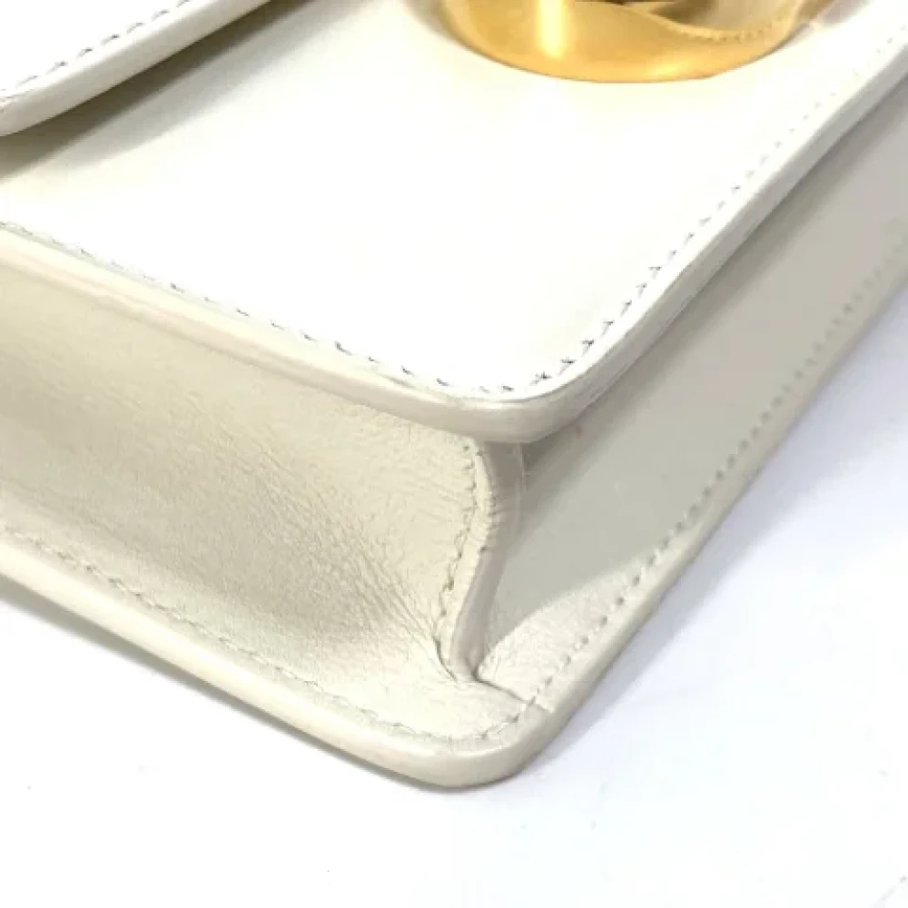 Dior Vintage Pre-owned Leather dior-bags White Dames