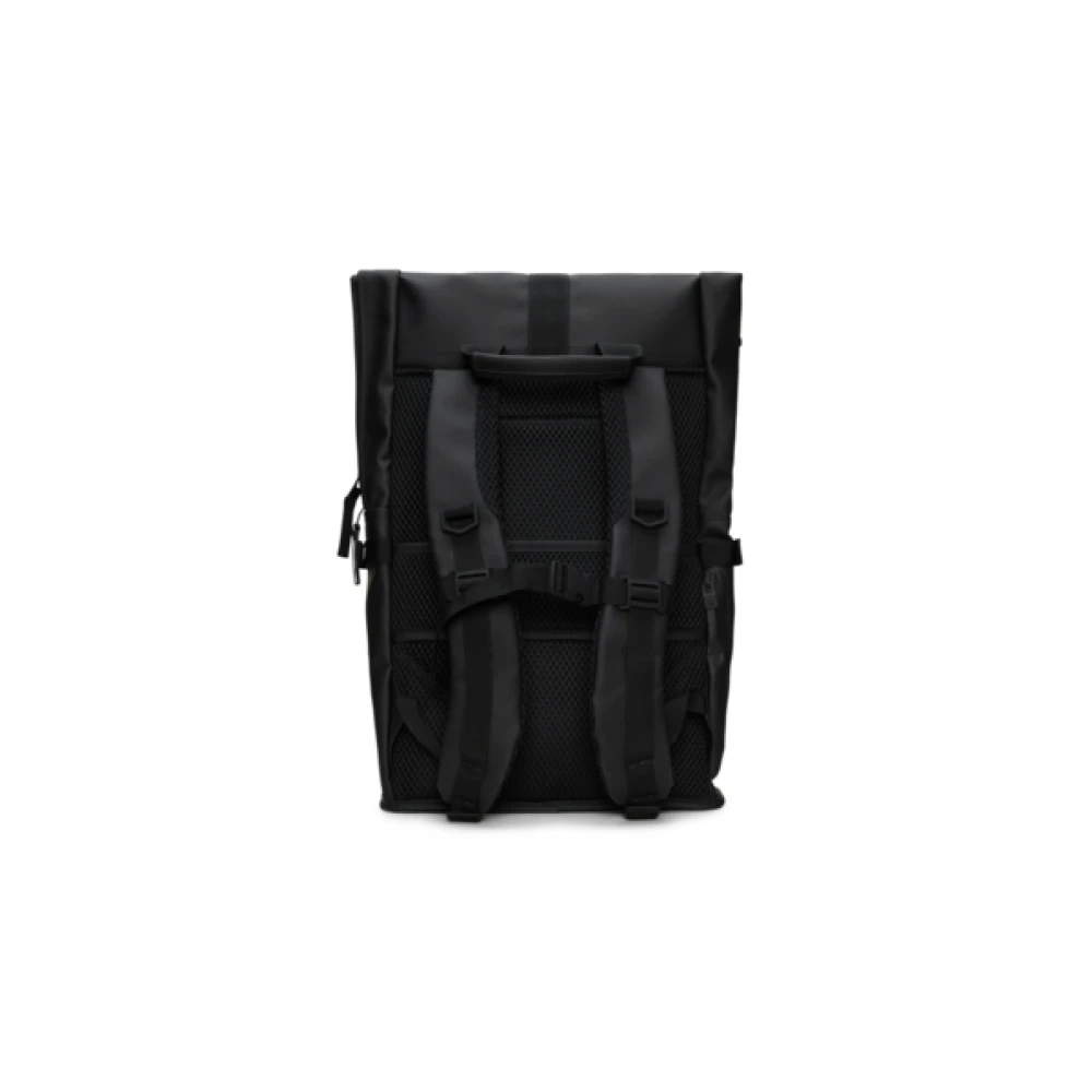 Rains Stijlvolle Rugzak Collectie Black Heren