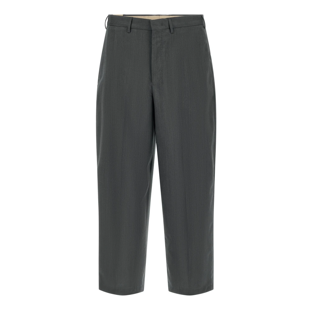 Pt Torino Men's Gray Suit Trousers, Xl, Dandy Trousers