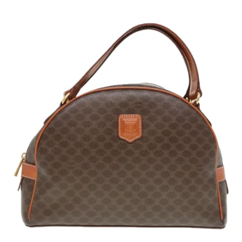 Celine Vintage Pre-owned Canvas celine-bags Brown Dames