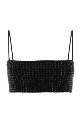 haut-court-en-nylon-extensible-ornee