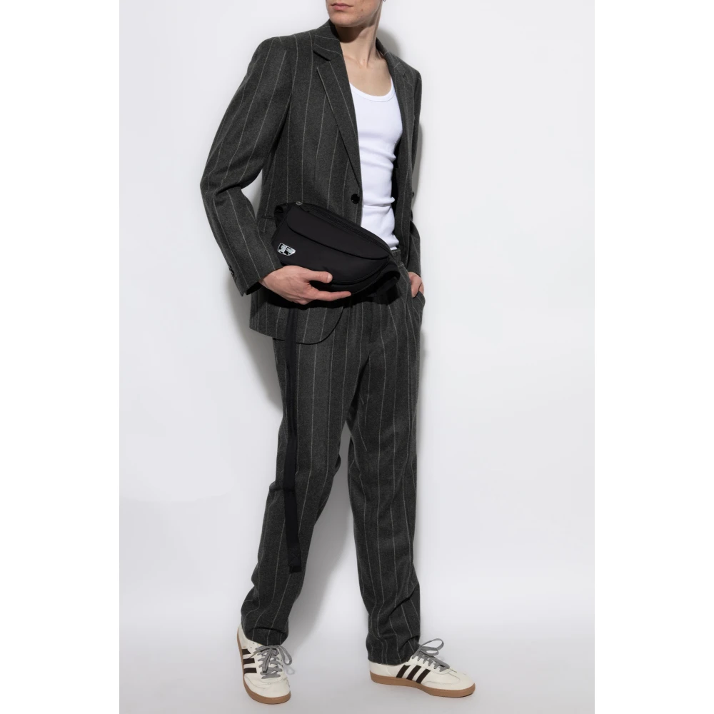 Burberry Broek met gestreept patroon Gray Heren