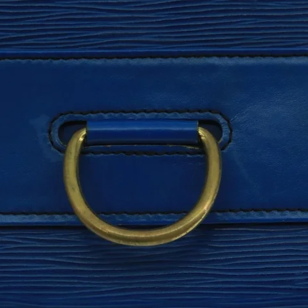 Louis Vuitton Vintage Pre-owned Leather clutches Blue Dames