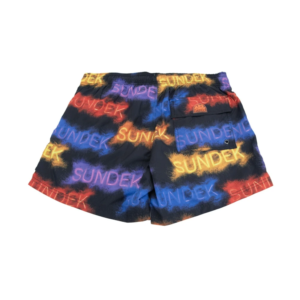 Sundek Neon Style Korte Zwembroek Multicolor Heren
