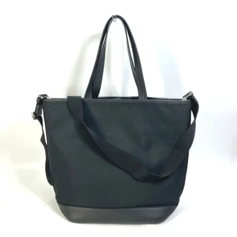 Dior Vintage Pre-owned Fabric dior-bags Black Heren