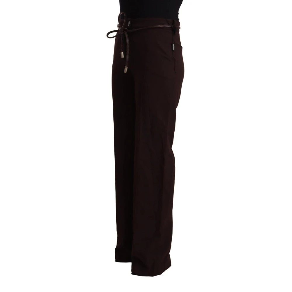 Patrizia Pepe Black High Waist Straight Formal Pants - IT44|L - Image 2
