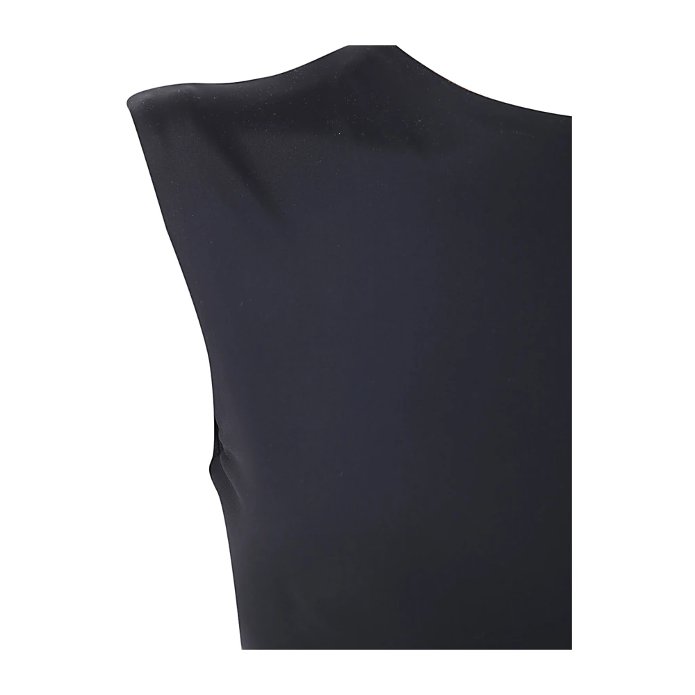 Entire Studios Soot Sleeveless Bodysuit Black Dames