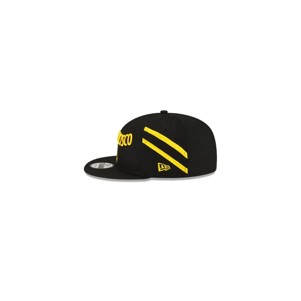 new era Snapback NBA Cap Zwart Geborduurd Black Heren