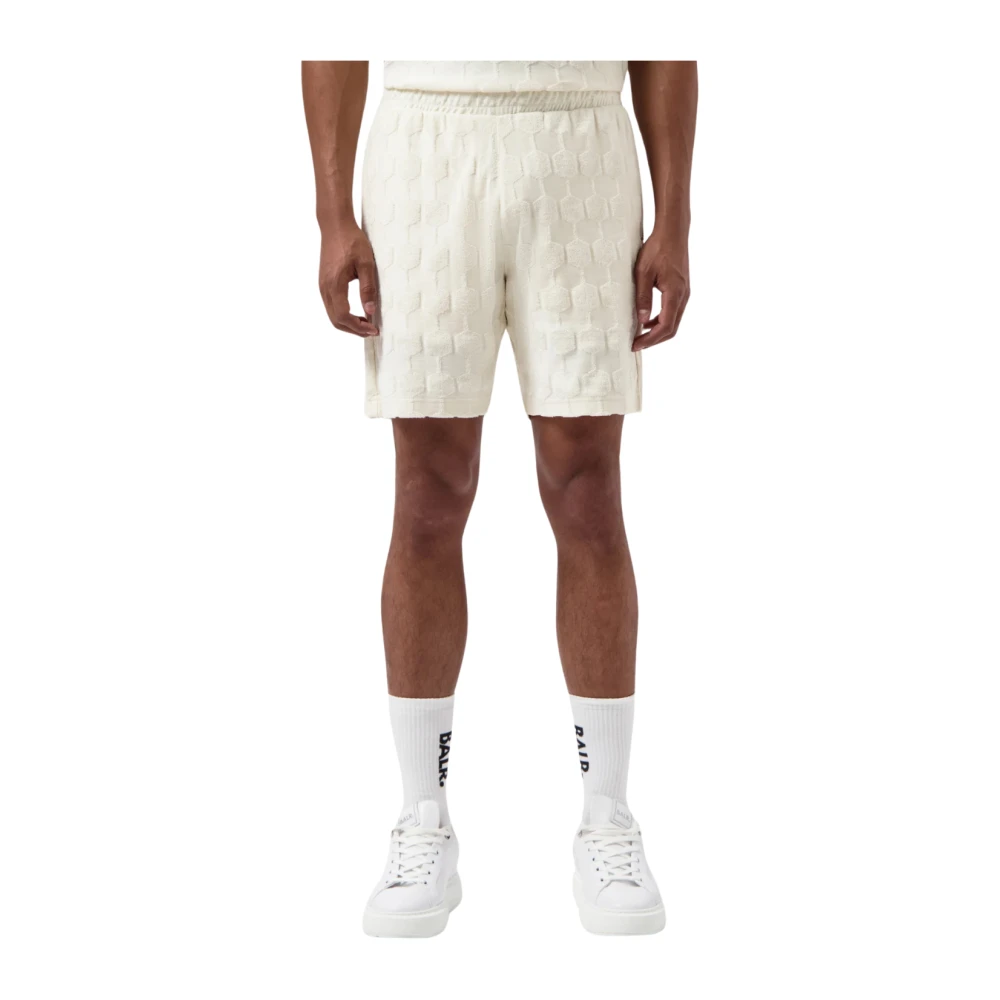 Balr. Terry Shorts Licht Beige Bermudas Beige Heren