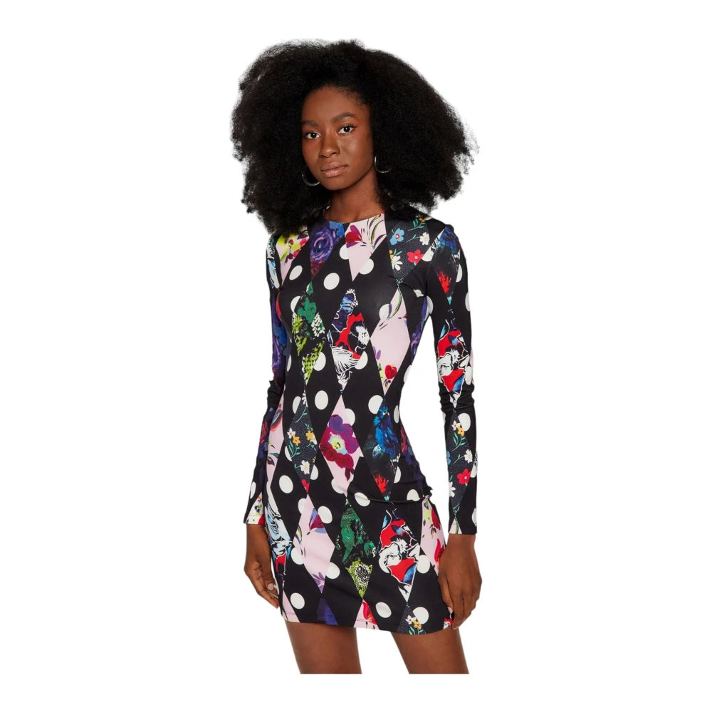 Desigual Korte Jurk Multicolor Dames