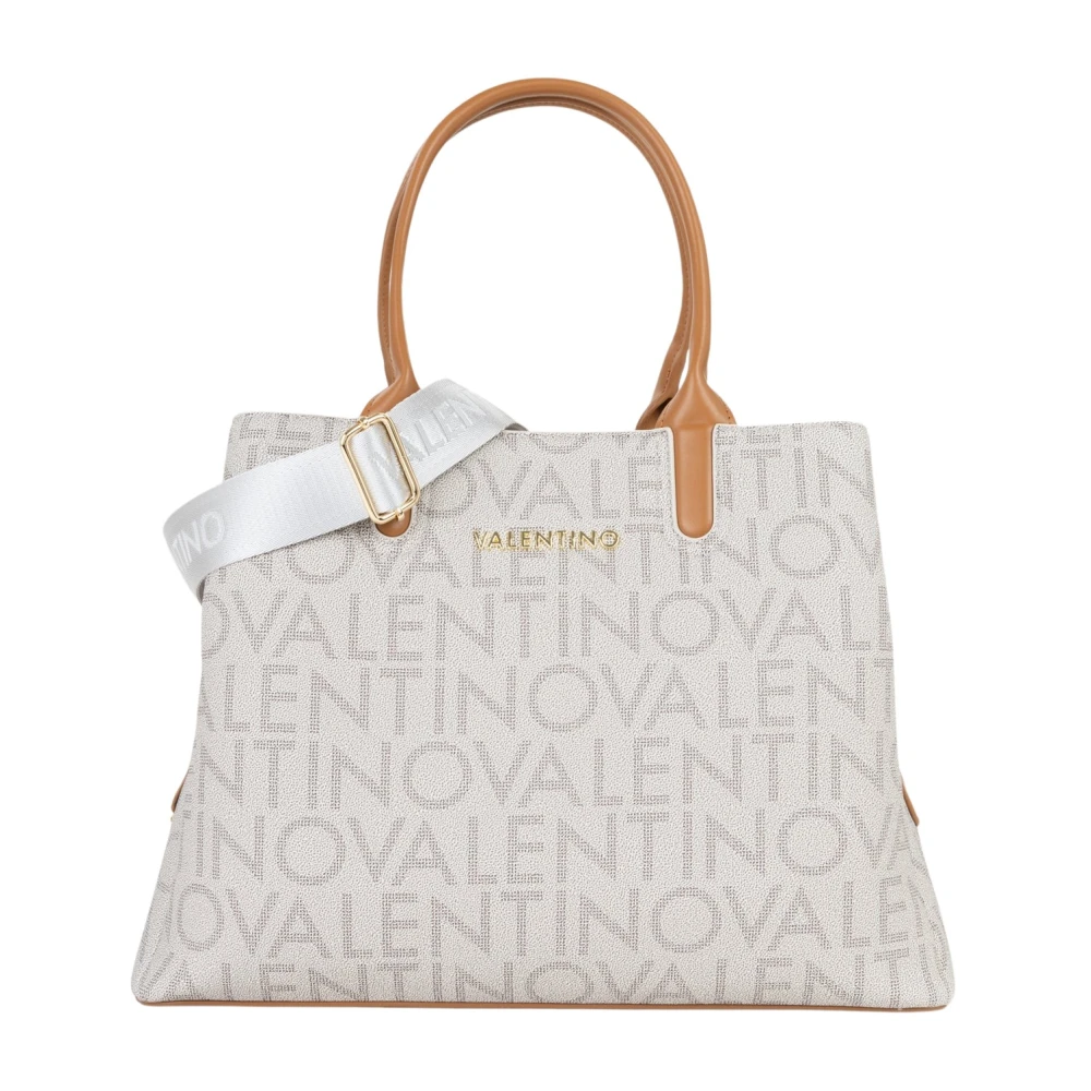 Valentino By Mario Valentino Women's Beige Handbags, One Size, Regina Re Document Bag