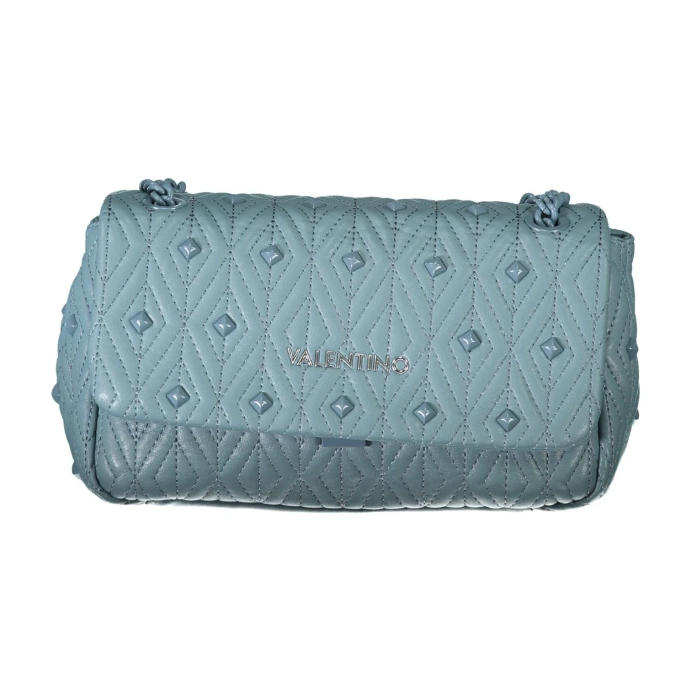 Valentino by Mario Valentino Blauwe Schoudertas met Kettingriem Blue Dames