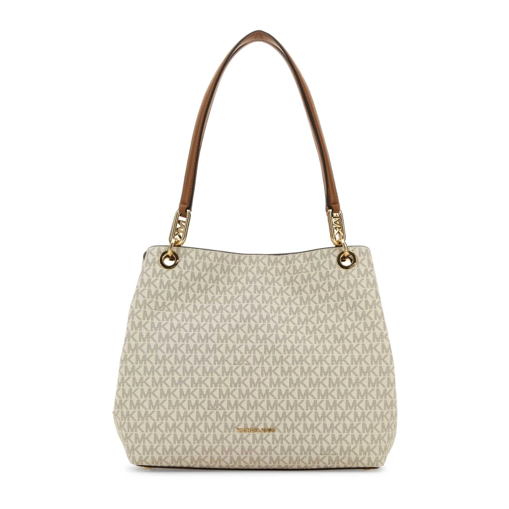 Michael Kors Canvas Kensington Shopper Beige Dames