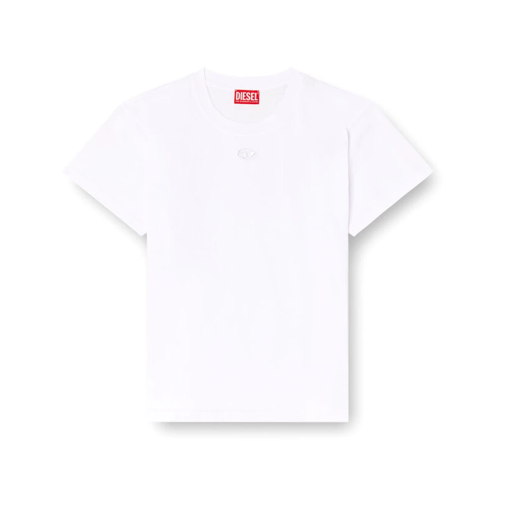 Diesel Women's White T-Shirts, M, T-Marey T-Shirt