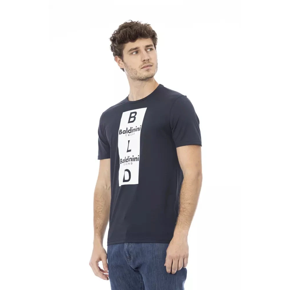 Baldinini Trend T-shirt met korte mouwen Blue Heren