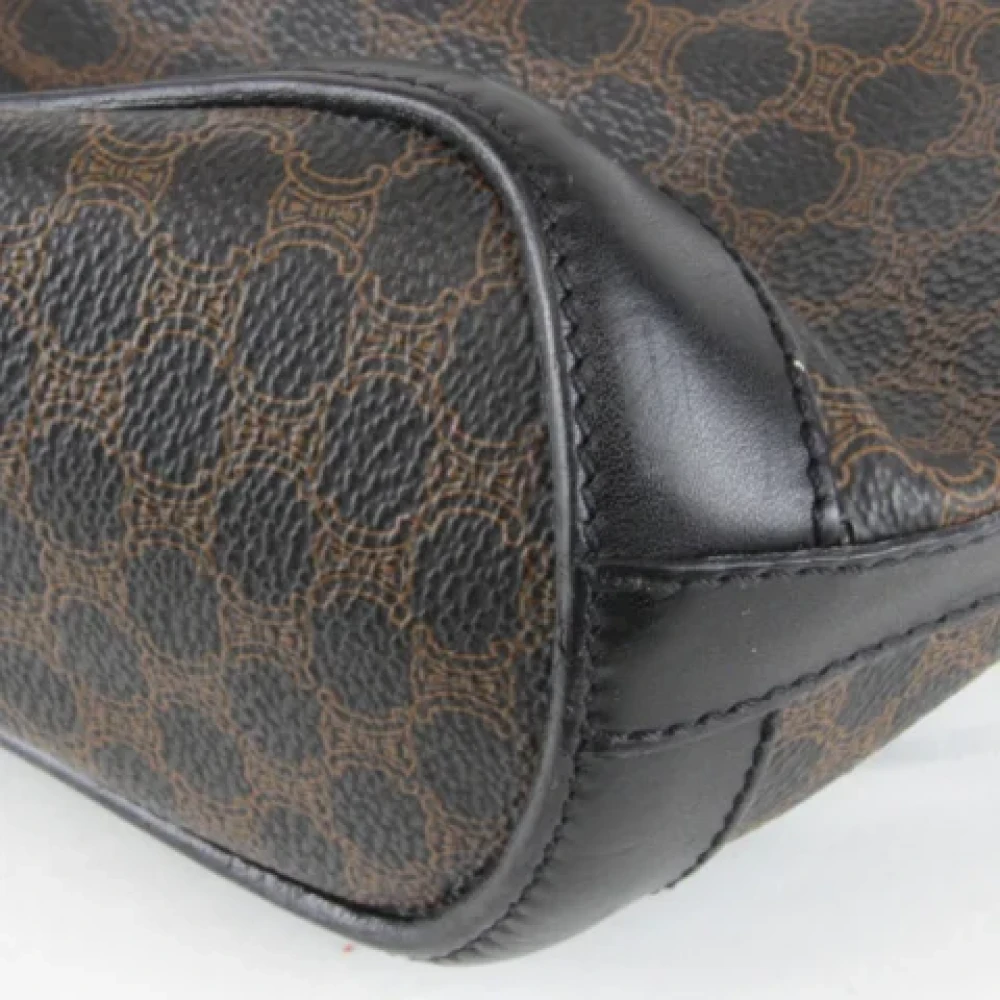 Celine Vintage Pre-owned Canvas celine-bags Brown Dames