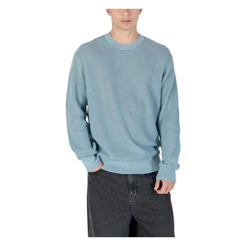 Calvin Klein Jeans Blue Cotton Sweatshirt - IT52 | XL - Image 2