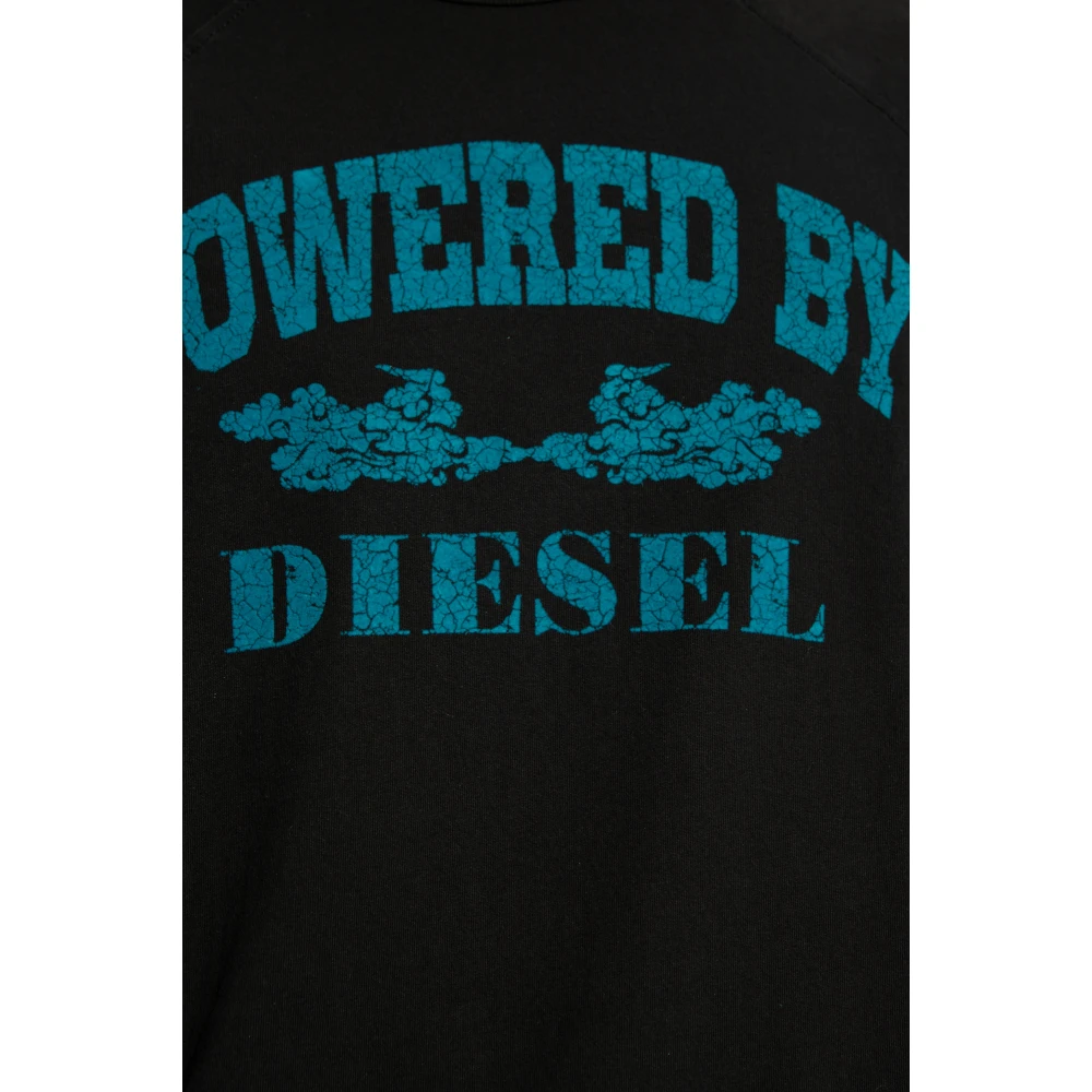 Diesel T-Rust T-shirt Black Heren