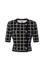 cardigan-jacquard-logo-avec-boutons-dores