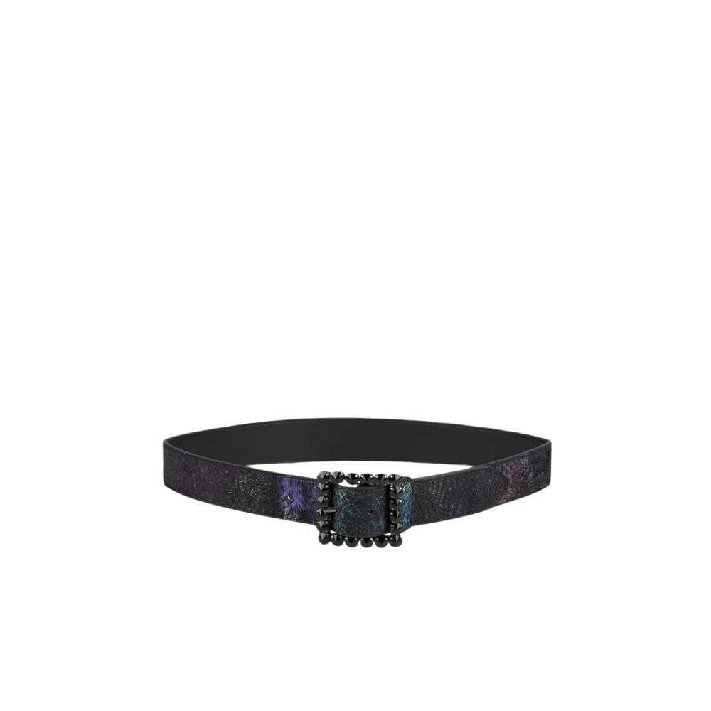 Alma en Pena Riem met vierkante gesp Multicolor Dames