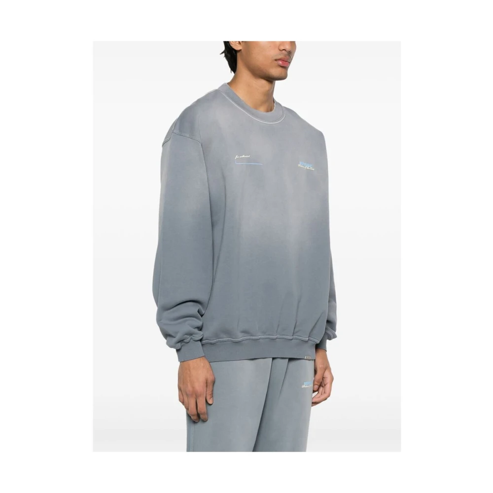 Represent Cool Grey Crew Neck Sweater Gray Heren