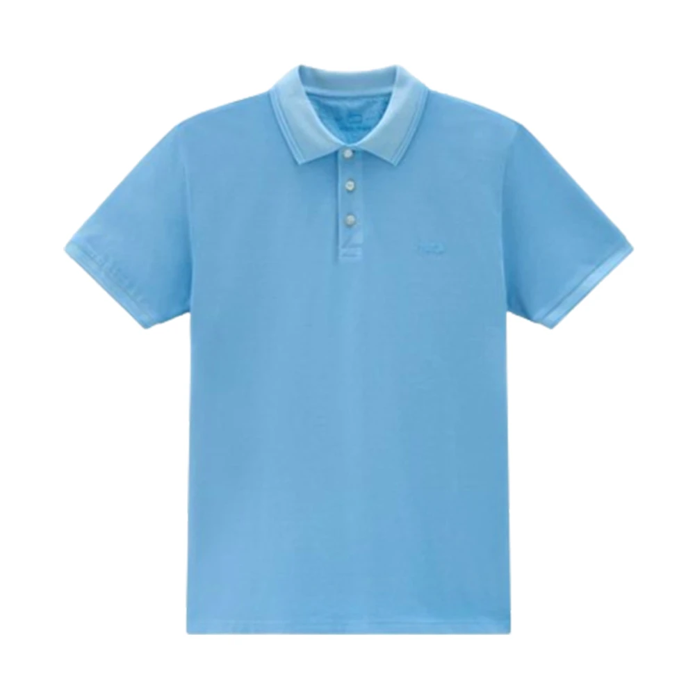 Woolrich shirts polos Cfwopo0065 Mrut1483 Blue Heren