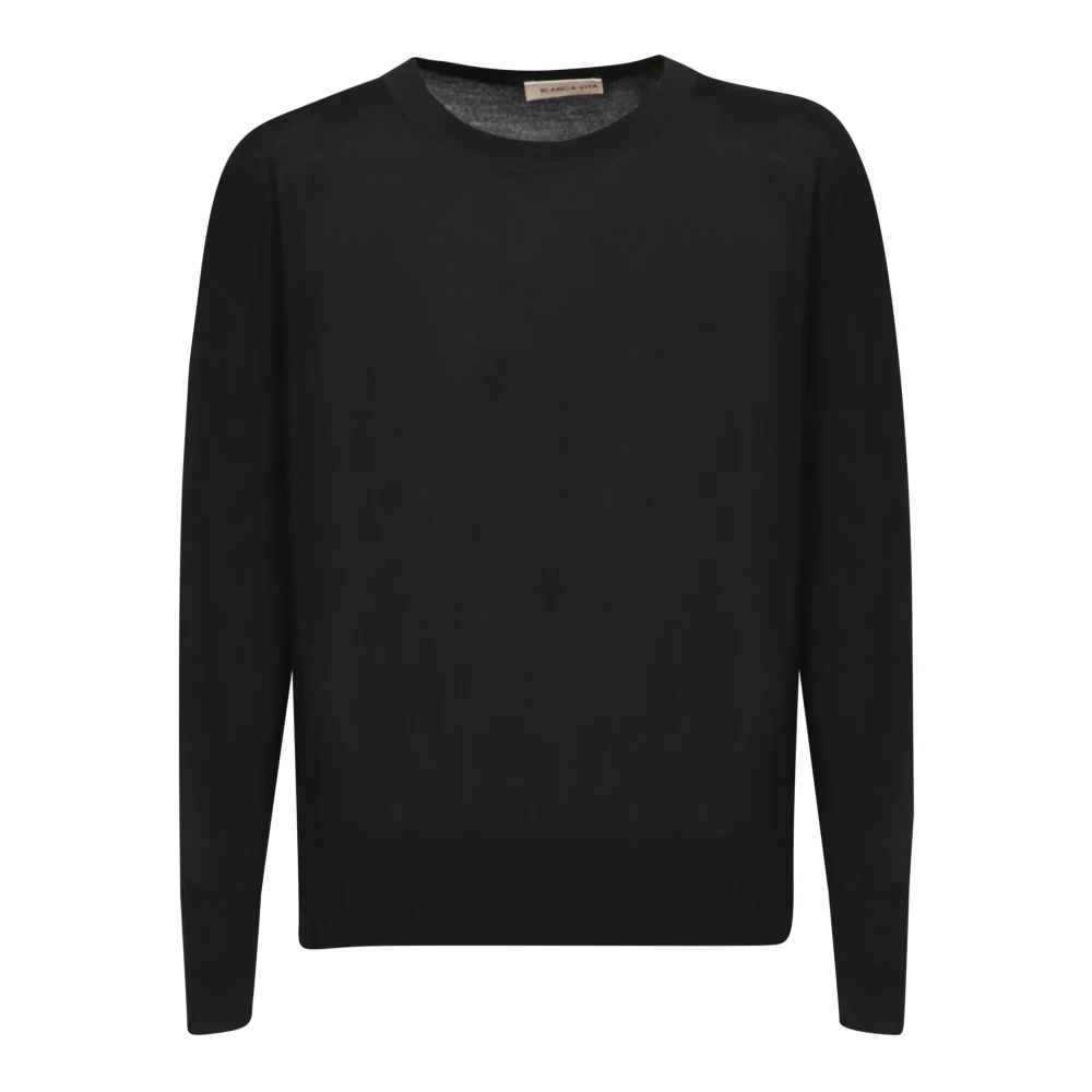 Blanca Vita Zwart Gebreide Kleding Elegantie voor Vrouwen Black Dames