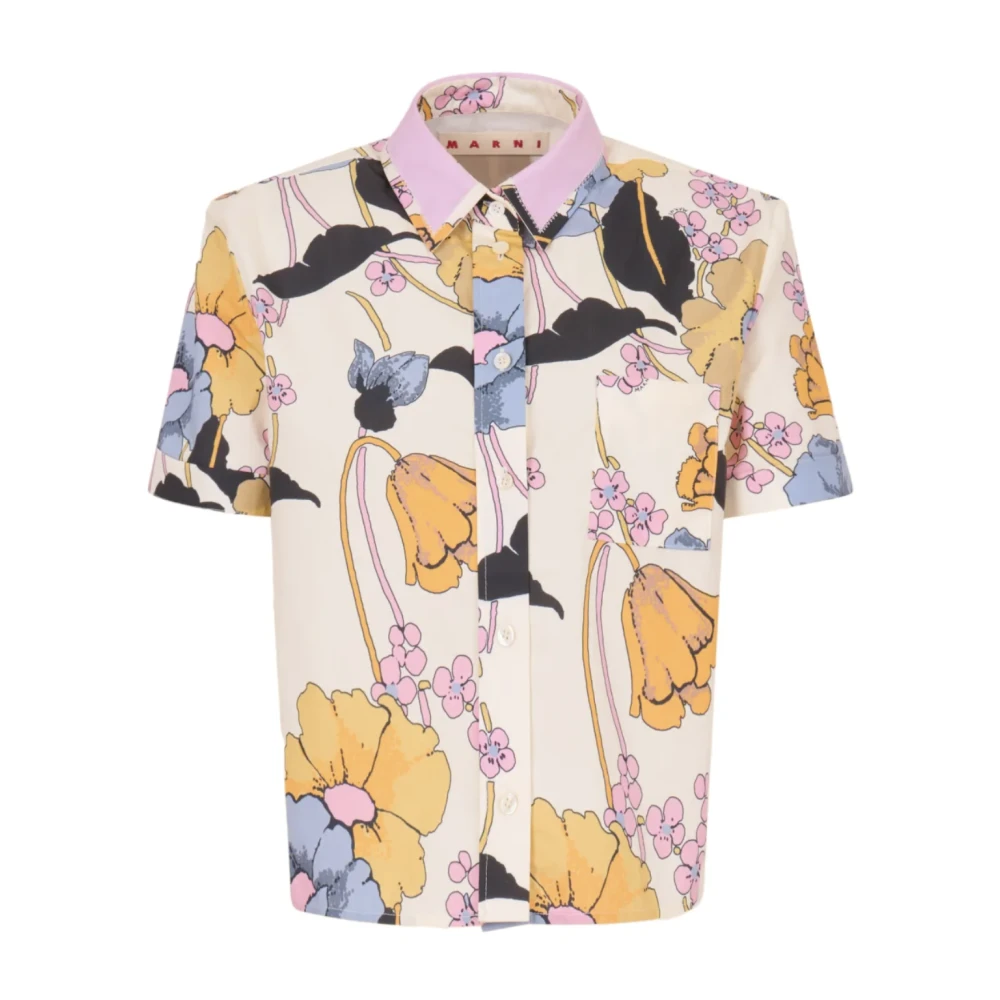 Marni Women's Multicolor Shirts, 2XS, Shirt