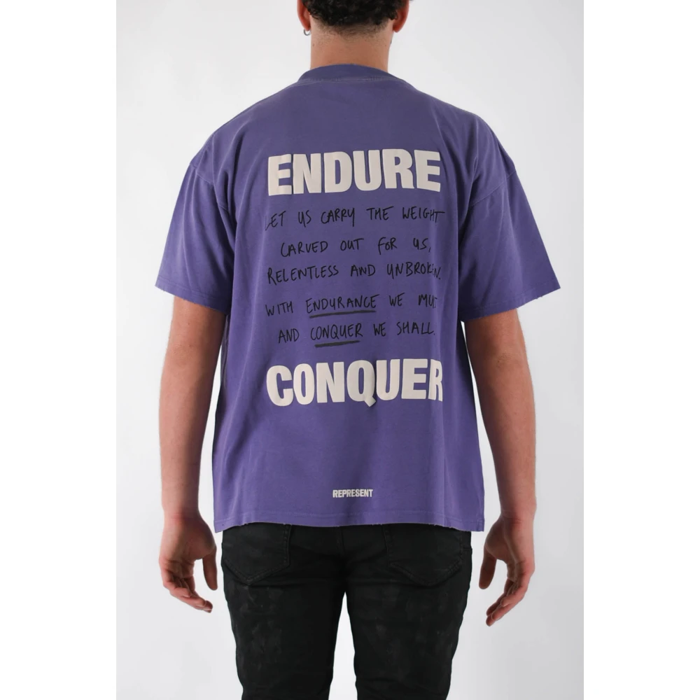 Represent Atlas T-Shirt Purple Heren